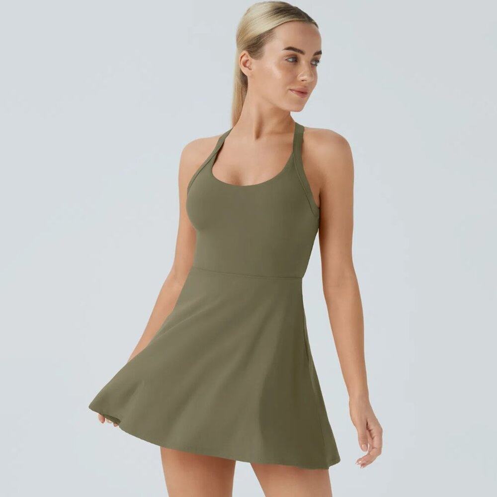 HALARA Olive Mini Dress